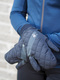 WAHLSTEN ELENA WINTER RIDING GLOVES, BLACK